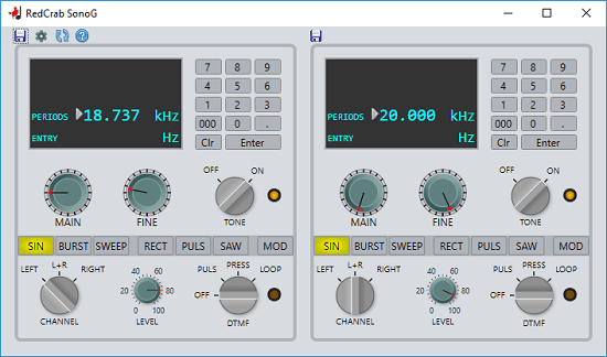 two tone generator software